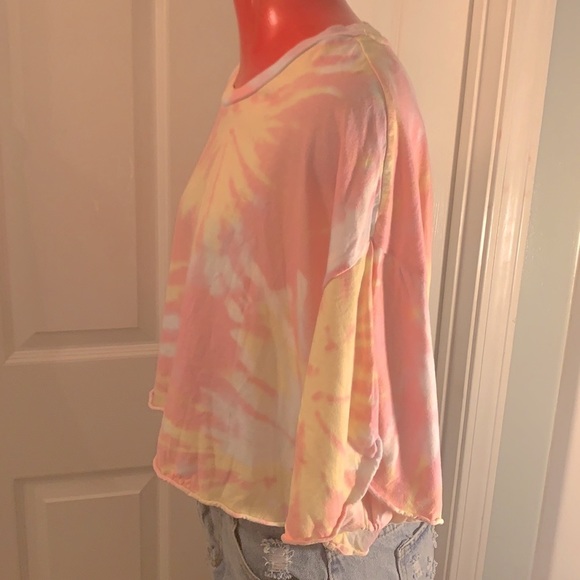Tie Dye Soft H&M Crop Top - Picture 5 of 8